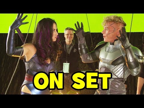 Behind The Scenes on X-MEN APOCALYPSE (Movie B-Roll & Bloopers) - Psylocke, Quicksilver, Jean Grey - UCS5C4dC1Vc3EzgeDO-Wu3Mg