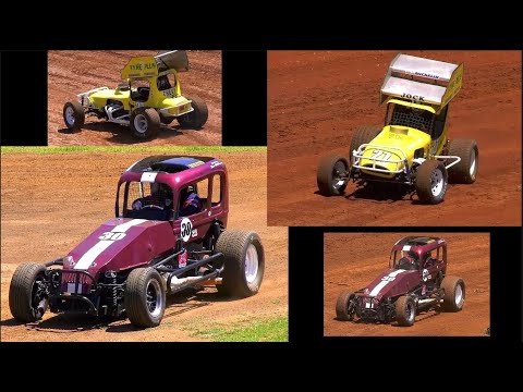 13# Victorian Classic &amp; Vintage Speedway Club Day Laang Speedway 3-2-2024 - dirt track racing video image