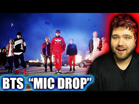 FIRST TIME EVER LISTENING TO K-POP!! - BTS "MIC DROP" REACTION!!