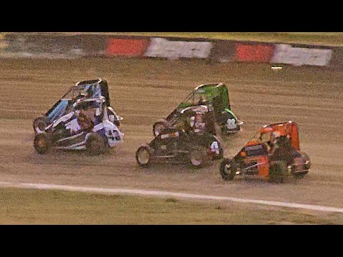 Awapuni Speedway - TQ Midgets - 13/12/24 - dirt track racing video image