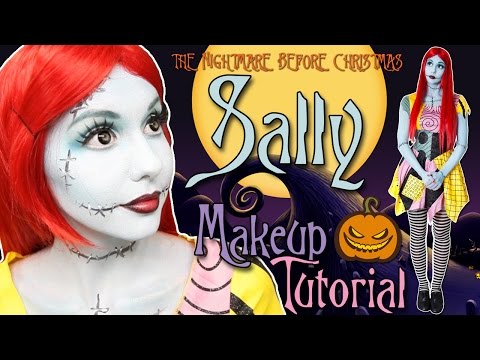 SALLY (NIGHTMARE BEFORE CHRISTMAS) MAKEUP TUTORIAL | Halloween 2014 - UCiWbNSajTR_7gxfjaXxExJQ