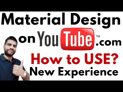 Material Design on YouTube.com!!! Latest Feature Update - UCOhHO2ICt0ti9KAh-QHvttQ
