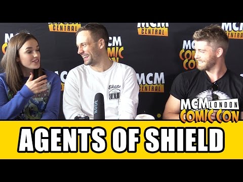 Agents of SHIELD Interview - Elizabeth Henstridge, Nick Blood & Luke Mitchell - UCS5C4dC1Vc3EzgeDO-Wu3Mg