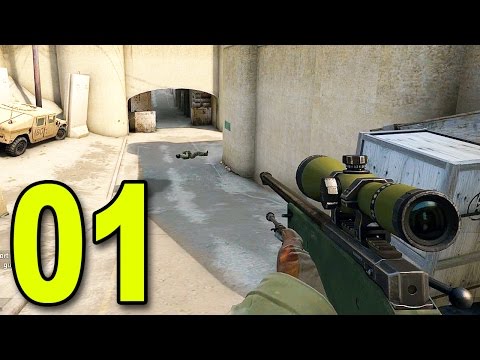 CS:GO - Part 1 - First Game (CounterStrike: Global Offensive Gameplay) - UC36MGPfPwOWafAXauiV4LdA