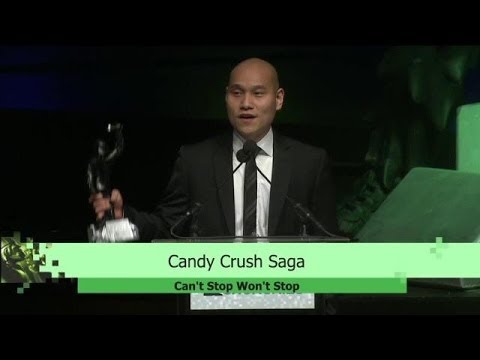 Candy Crush Saga: Can't Stop, Won't Stop Winner | Crunchies 2013 - UCCjyq_K1Xwfg8Lndy7lKMpA