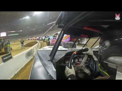 #45 Chase Holland - UMP Mod - 12-7-2024 Gateway Dirt Nationals - In Car Camera - dirt track racing video image