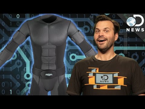 This Virtual Reality Suit Lets You Experience Touch - UCzWQYUVCpZqtN93H8RR44Qw