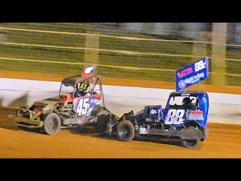 Wellington Speedway - $5000 Stockcar Stirrer Hit Out Race - 18/1/25 - dirt track racing video image