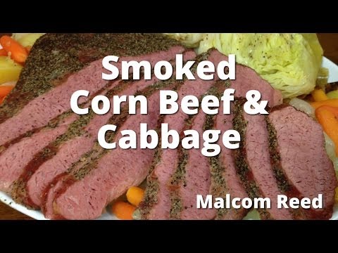 Smoked Corn Beef Brisket & Cabbage | How To Smoke Corned Beef from Malcom Reed from HowToBBQRight - UC--MxpGXJ3LVD8KvlNzRlcA