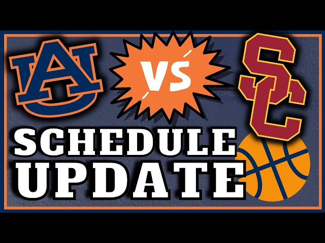 Check Out the Auburn Basketball Schedule
