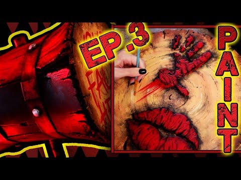 HARLEY QUINN MALLET TUTORIAL (ft. Glam&Gore) | Episode 3: Painting Wood Texture - UCiWbNSajTR_7gxfjaXxExJQ