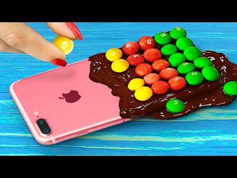 7 DIY Edible Phone Cases / Edible Pranks! - UCWwqHwqLSrdWMgp5DZG5Dzg