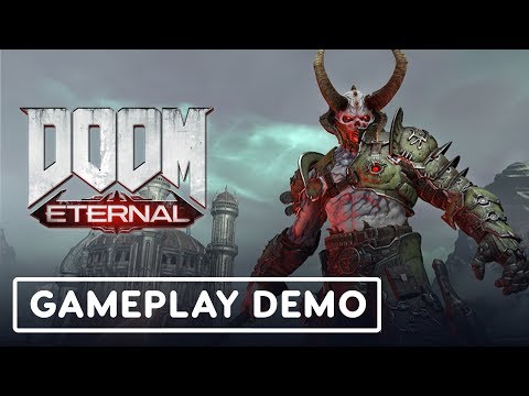 How Doom Eternal Draws From Doom II: Hell On Earth - IGN LIVE | E3 2019 - UCKy1dAqELo0zrOtPkf0eTMw