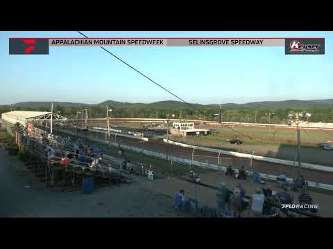 LIVE: Appalachian Mountain Late Model Speedweek at Selinsgrove Speedway - dirt track racing video image