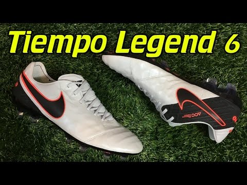 Nike Tiempo Legend 6 Pure Platinum/Black/Hyper Orange - Review + On Feet - UCUU3lMXc6iDrQw4eZen8COQ