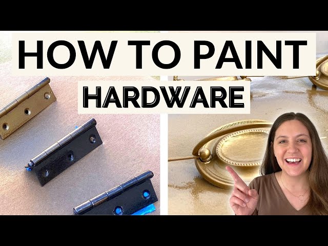 Can You Paint Cabinet Hinges StuffSure