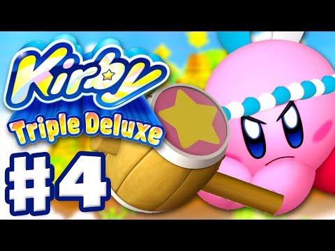 Kirby Triple Deluxe - Gameplay Walkthrough Part 4 - Level 4 Wild World (Nintendo 3DS) - UCzNhowpzT4AwyIW7Unk_B5Q