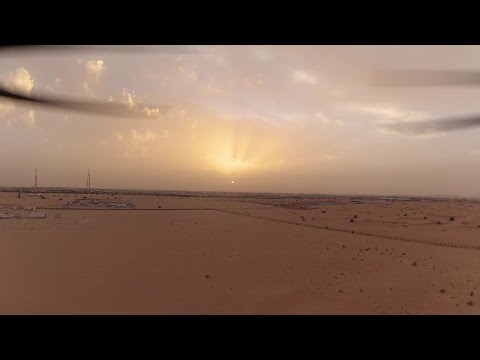 Sunset in Desert Captured by a camera drone - UCsFctXdFnbeoKpLefdEloEQ