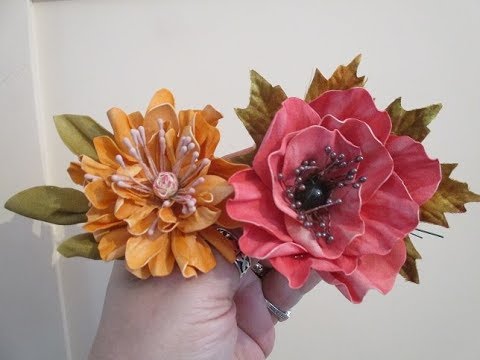 Stunning handmade Chic Foam Flowers Tutorial - jennings644