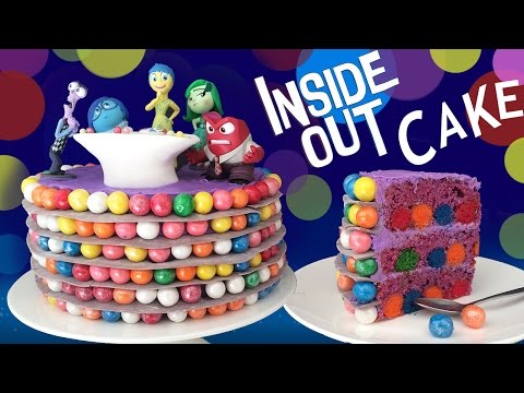 INSIDE OUT CAKE How To Cook That Ann Reardon Disney Pixar Movie Cake - UCsP7Bpw36J666Fct5M8u-ZA