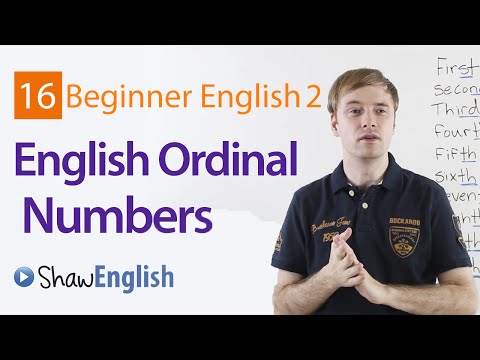 How to Express English Ordinal Numbers