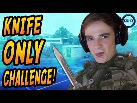 "KNIFE ONLY SWARM!" - Ali-A's Black Ops 2 Challenges! #5 - (COD BO2 Multiplayer Gameplay) - UCYVinkwSX7szARULgYpvhLw