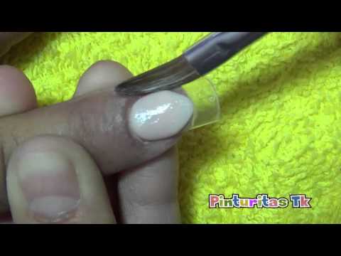 Como hago la almendra sobre tip