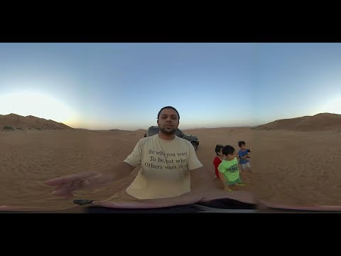 360 VR Video Climbing a Tall Dune in Desert - UCsFctXdFnbeoKpLefdEloEQ