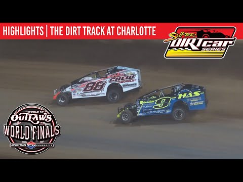 Super DIRTcar Series Big Block Modifieds | The Dirt Track at Charlotte | Nov. 8, 2024 | HIGHLIGHTS - dirt track racing video image