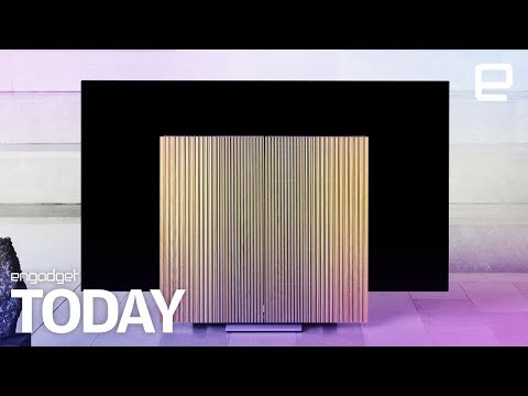 Bang and Olufsen's gorgeous OLED TV has folding speaker 'wings' | Engadget Today - UC-6OW5aJYBFM33zXQlBKPNA