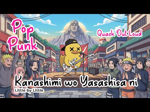 Kanashimi wo Yasashisa ni - Little by Little (Naruto Ost) Pop Punk Cover by Quack Out Loud