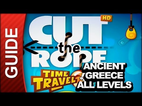 Cut the Rope Time Travel Walkthrough - All Ancient Greece Levels - UC4LKeEyIBI7kyntQMFXTh0Q