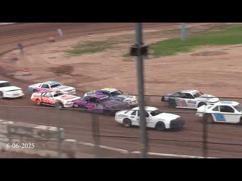 6/06/2025 Outagamie Speedway Races - dirt track racing video image