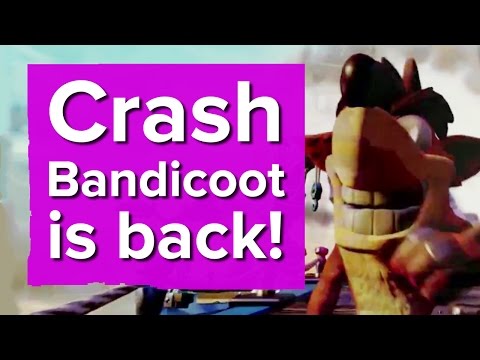 Crash Bandicoot is back with a PlayStation 4 remaster - Sony PlayStation E3 2016 - UCciKycgzURdymx-GRSY2_dA