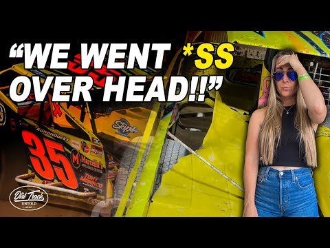 Last Night Did Us DIRTY!!! Wet And Wild Night Of Racing At Albany Saratoga Speedway - dirt track racing video image