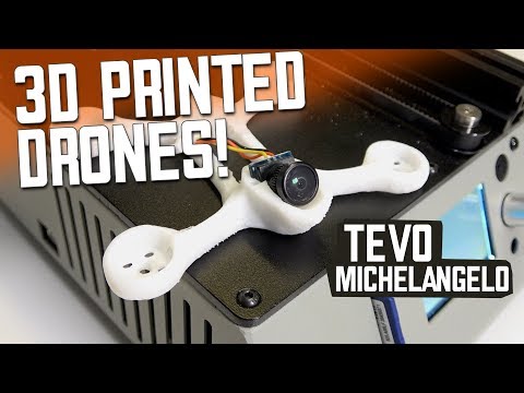 3d Printed Drones! TEVO Michelangelo - FULL REVIEW with PLA, TPU, PETG, ABS - UCwojJxGQ0SNeVV09mKlnonA