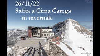 R.M. - 26/11/2022  Salita a Cima Carega in invernale