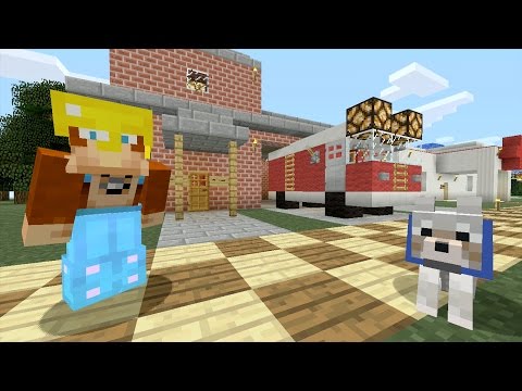 Minecraft Xbox - Fire Truck [213] - UCj5i58mCkAREDqFWlhaQbOw