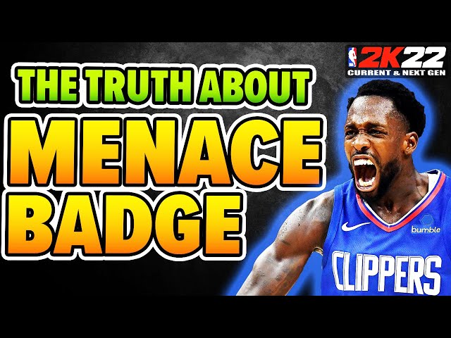 How to Get the Menace Badge in NBA 2K22