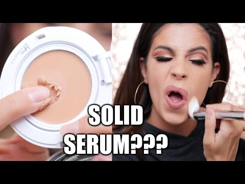 WORLDS FIRST SOLID Serum Foundation!! HIT OR MISS?!! - UCKMugoa0uHpjUuq14yOpagw