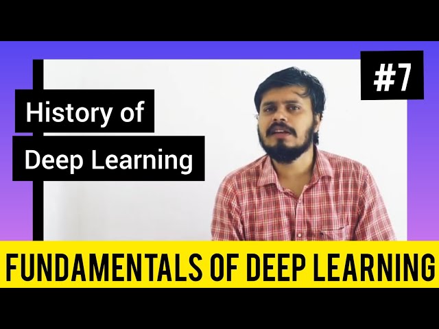 A History of Deep Learning