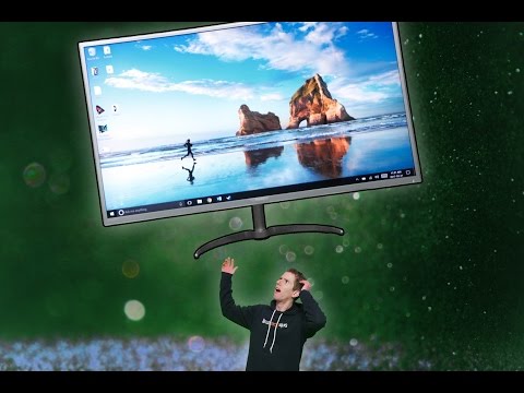 The BIGGEST Monitor We've EVER Seen - UCXuqSBlHAE6Xw-yeJA0Tunw