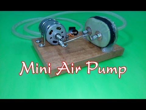 DIY - How to Make a Mini Air Pump v2 | Mini aquarium air pump - UCFwdmgEXDNlEX8AzDYWXQEg