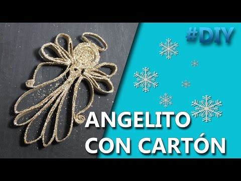 Manualidades | ANGELITOS NAVIDEÑOS FACILES | MANUALIDADES