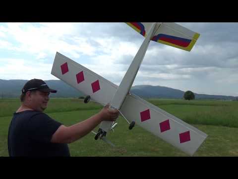 RC Trainer Happy Time 40 1.5m and PH 61 four stroke Maiden flight - UC3RiLWyCkZnZs-190h_ovyA