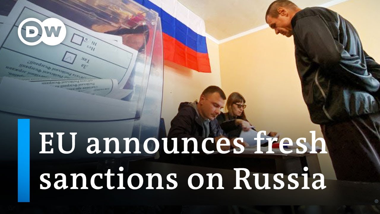 EU plans new Russia sanctions after sham ‘referendums’ | DW News
