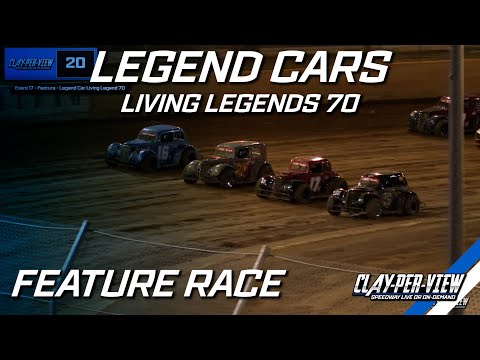 Legend Cars | Living Legends 70 - Bunbury - 7th Dec 2024 | Clay-Per-View - dirt track racing video image