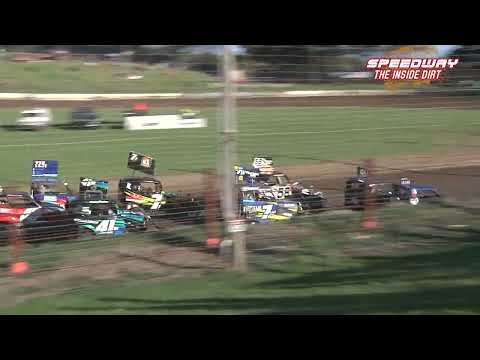 Youth Ministocks Group 2 Race1 - Oceanview 26th Feb 2022 - dirt track racing video image