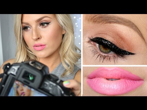 Glitter Cat Eye, Soft Ombre Lips ♡ & How To Take A Good Selfie! - UCMpOz2KEfkSdd5JeIJh_fxw