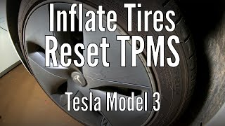 Reset TPMS pneumatici TESLA MODEL 3